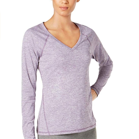 Ideology Tops - NWT Ideology Essential Pullover Top Women's Size Medium Montana Grape Hooded